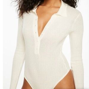 Polo Sweater Bodysuit